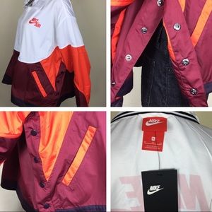 NWT Nike Air Color-block Woven Windbreaker Jacket